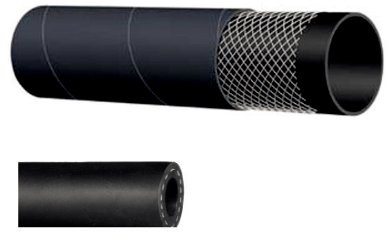 RR Radiator heating water and air hoses