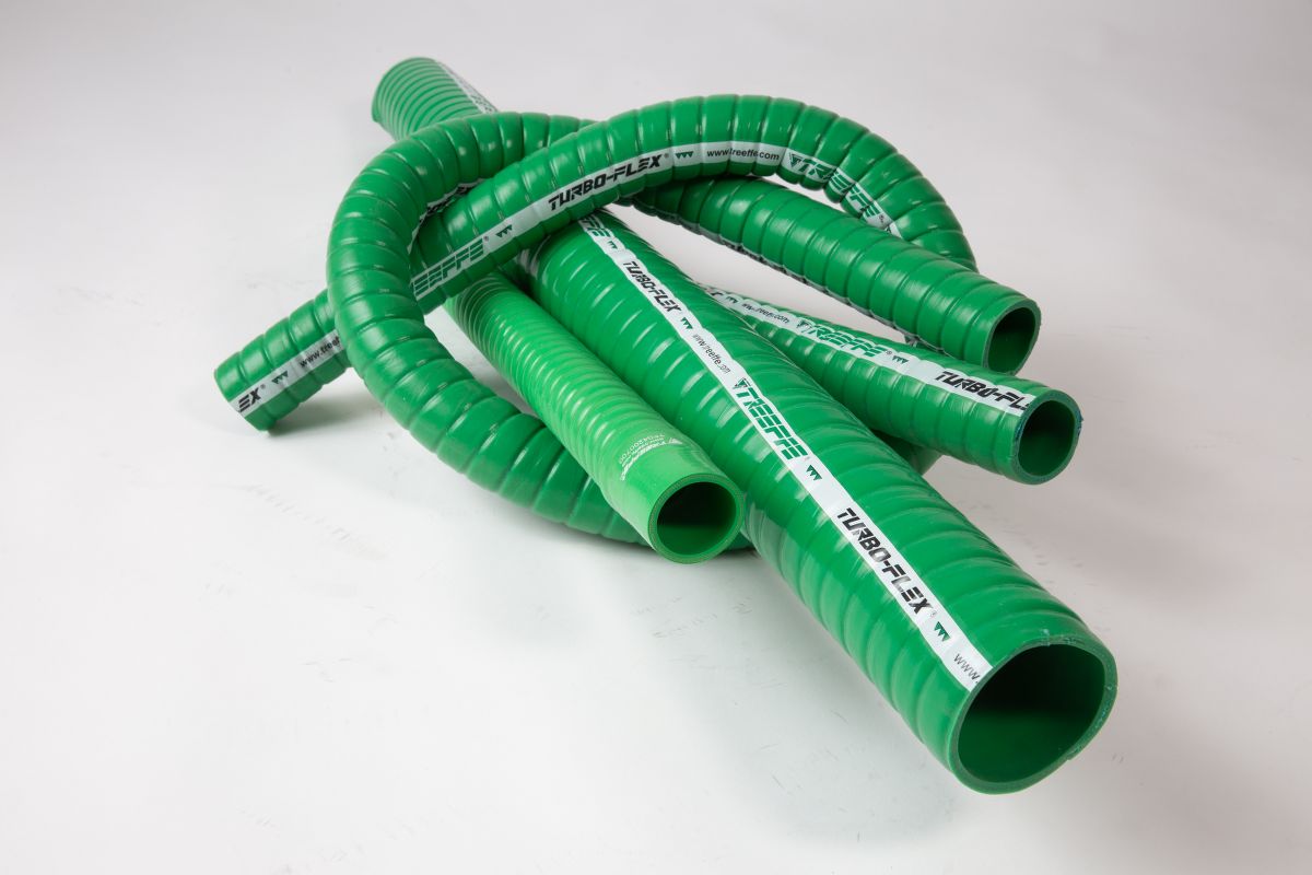 TURBO-FLEX Tubo in silicone verde flessibile per intercooler